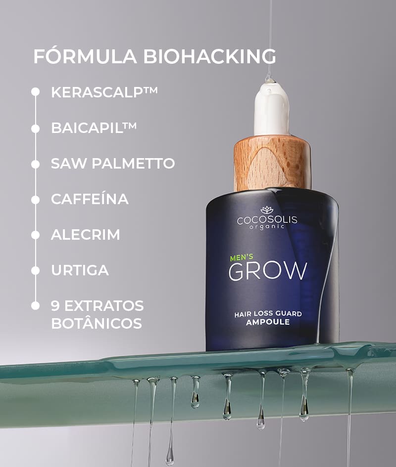 COCOSOLIS GROW Men Men’s Hair Loss Guard Ampoule. 50 ML - Image 4