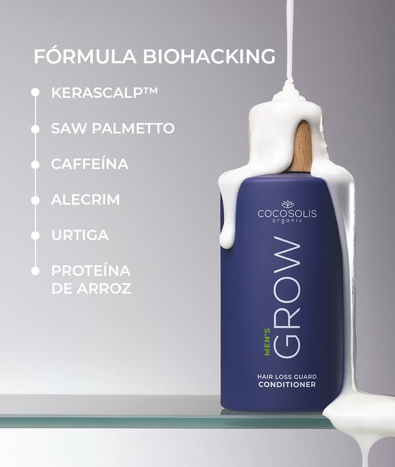COCOSOLIS GROW Men Men’s Hair Loss Guard Conditioner. 200 ML - Image 4